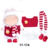 In stock, we offer 17cm plush Christmas workboy clothes for cross-border delivery for Christmas Item Picture